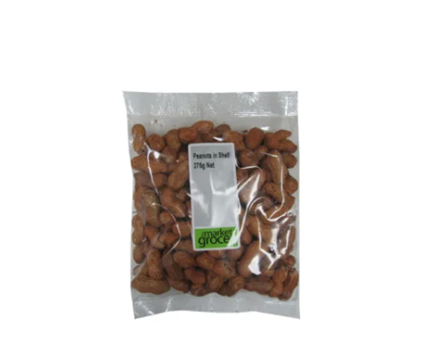The Market Grocer Peanuts in Shell 375g